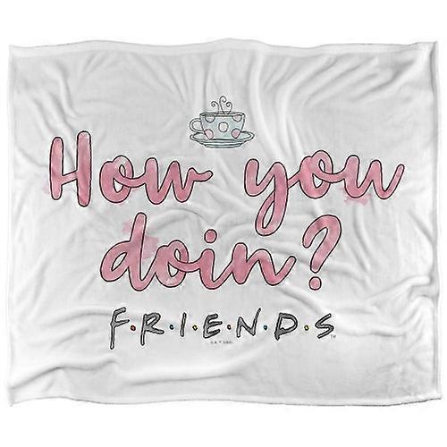 Friends How You Doin? Soft Touch Blanket