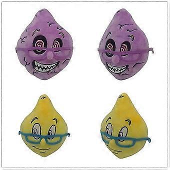 2PC ms.lemons Señorita Limón y Señor Tomate Juguetes de peluche Juguetes Juguetes Periféricos de juego Muñecos llo