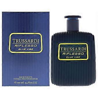 Trussardi Riflesso Blue Vibe für Herren 3.4 oz Eau de Toilette Spray