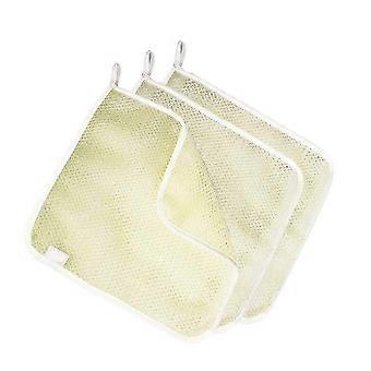 Shower Scrub Towel Bath Exfoliator Towel for Shower Use 3Pcs Multi