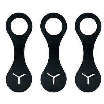 Pet Poop Bag Holder for Dog Waste with 3Pcs PVC Leash Carrier Holders