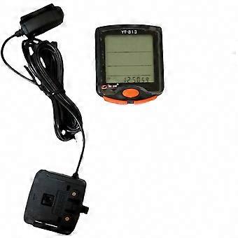 Bicycle Wired Speedometer Odometer, Full Screen Waterproof