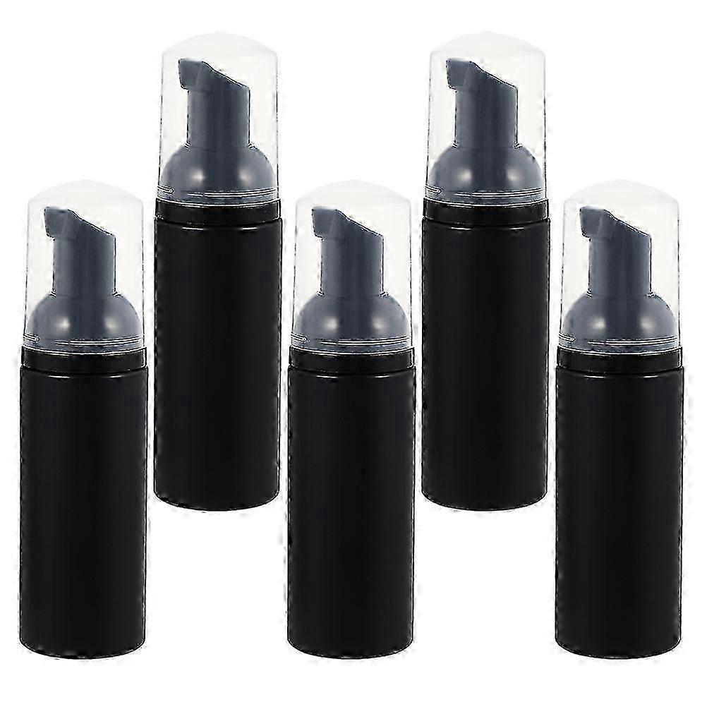 Foaming Bottle Bubble Bottle compatible with Home Use 5Pcs Plastic Mousse Bottles