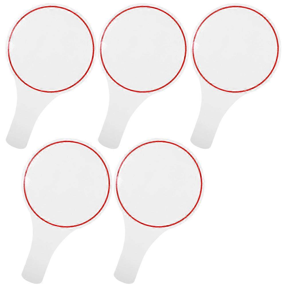 Voting Writable Scoreboards Handheld Whiteboard for Auctions 25Pcs