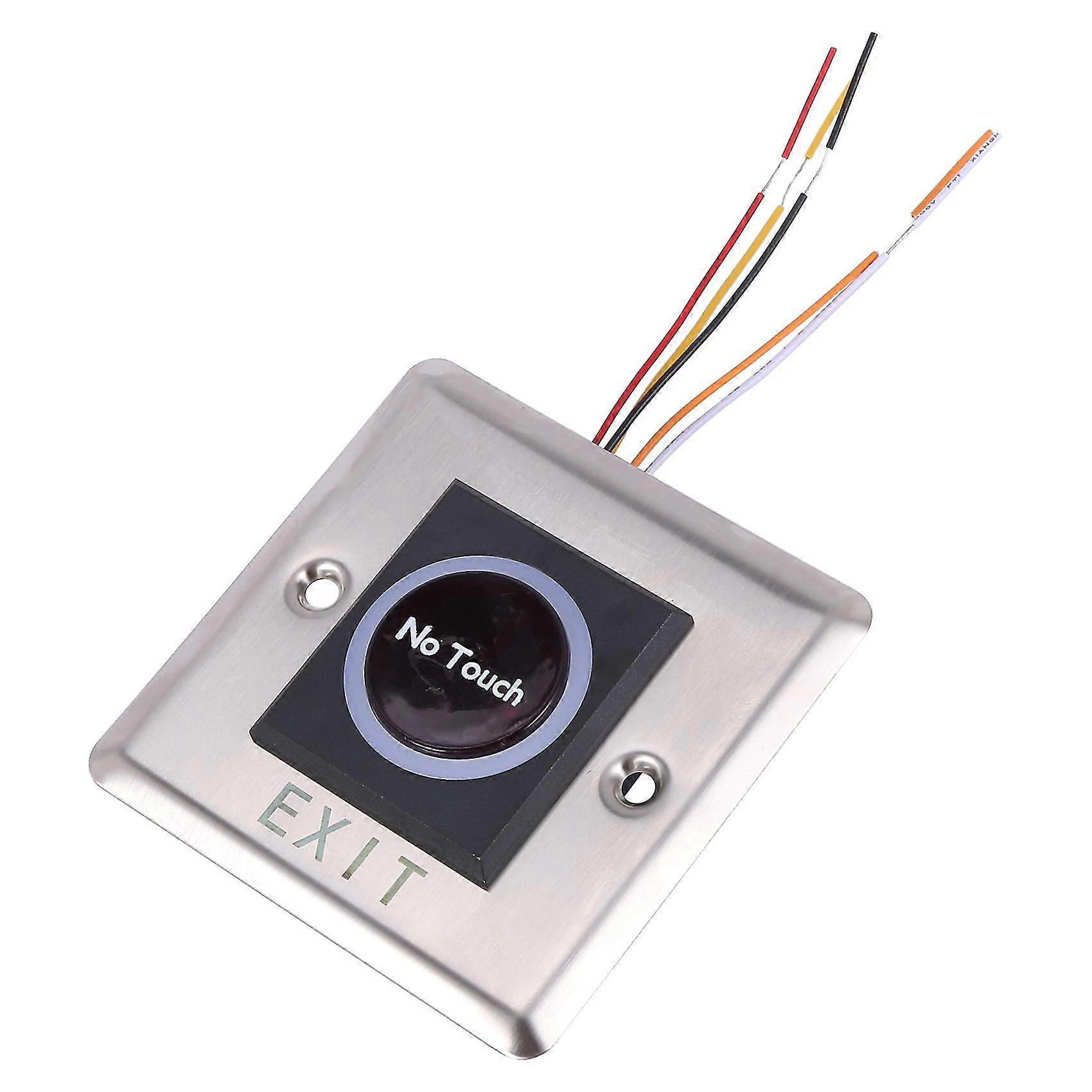 Switch Door Exit Button 12v Ir No Press Door Release Exit Button