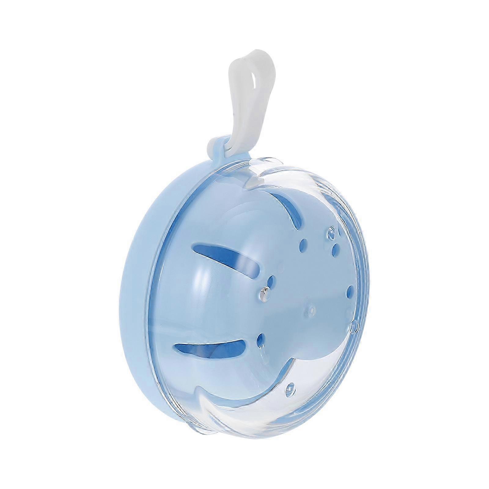 Portable Retainer Case compatible with Storage Use Blue PP Plastic