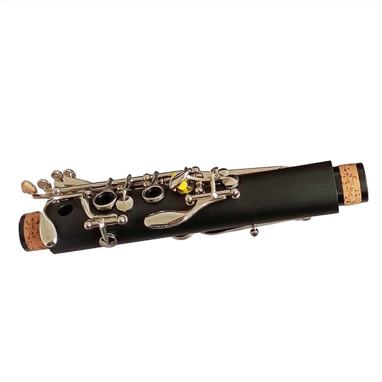 C Key 17Key Beginner Clarinet with Durable Bakelite Body for Student Practice