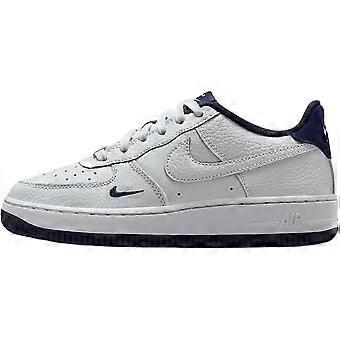 Nike Air Force 1 Lv8 Leather Low top Skateboard Shoes White/Black/Dark Blue Unisex HF0952-001