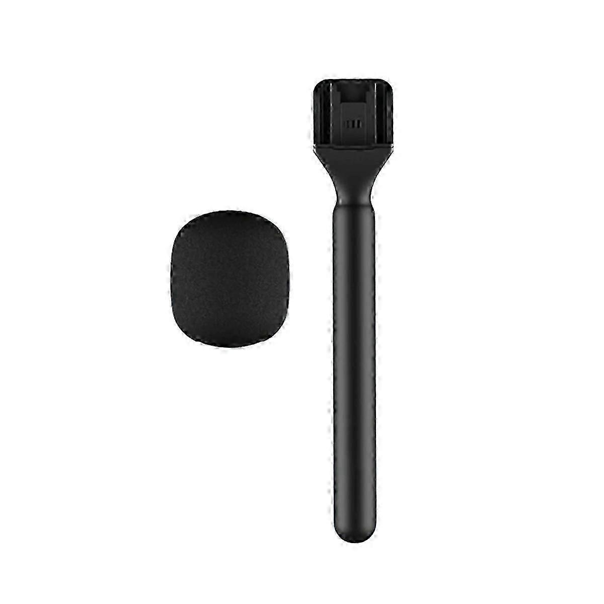 Windproof Handheld Mic Stick Cold Shoe