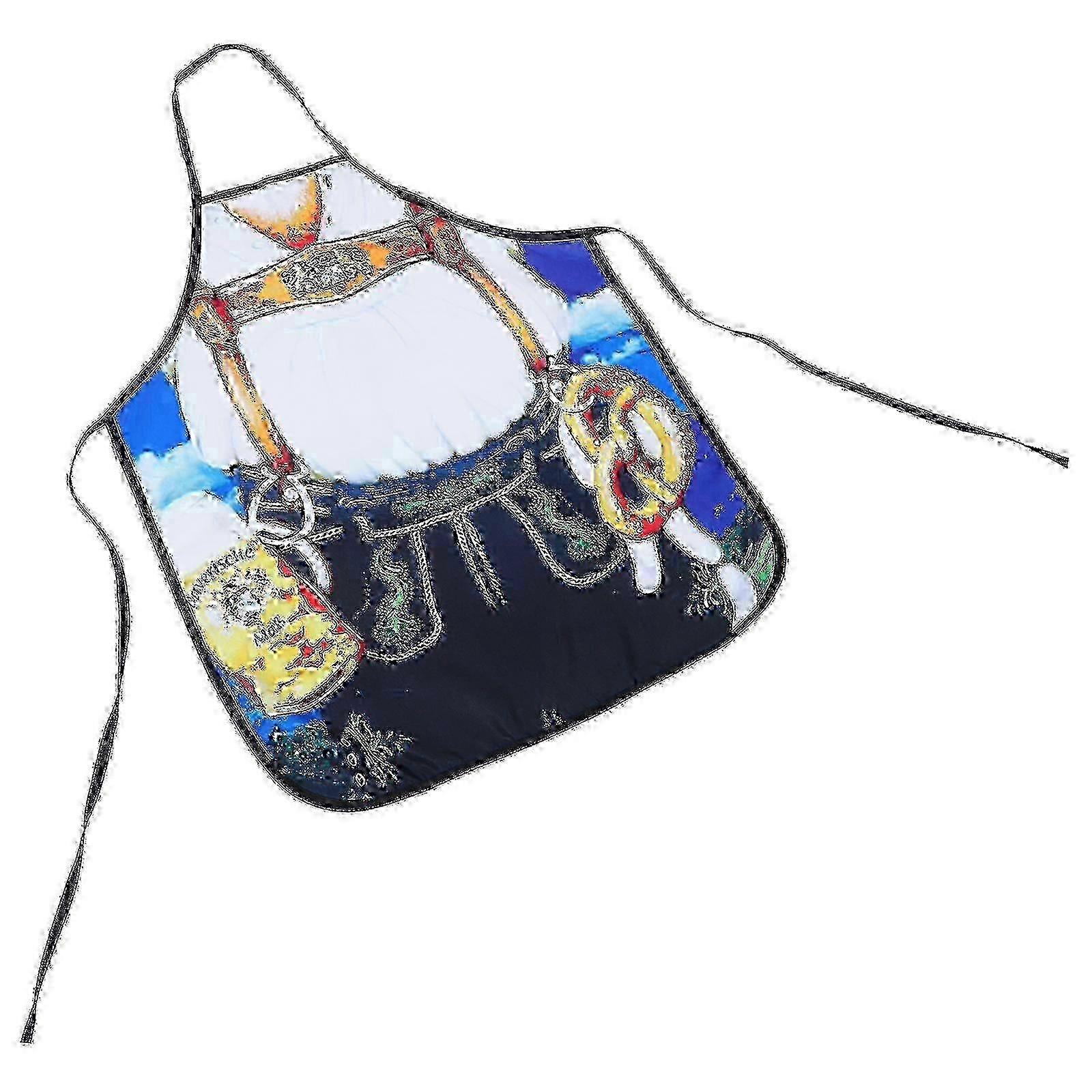 Beer Man Washable Apron Neck Sling Polyester