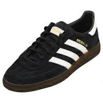 adidas Handball Spezial Mens Casual Trainers in Black White