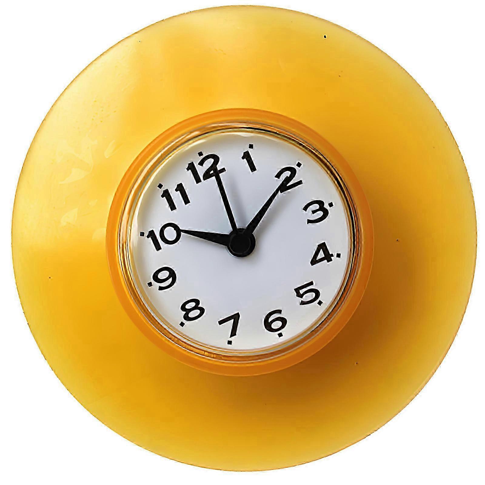 No-Drill Mirror Mount Clock