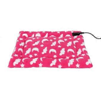 Adjustable Temperature Pet Heating Pad compatible with Dogs & Cats - Warm Heated Mat compatible with Pets