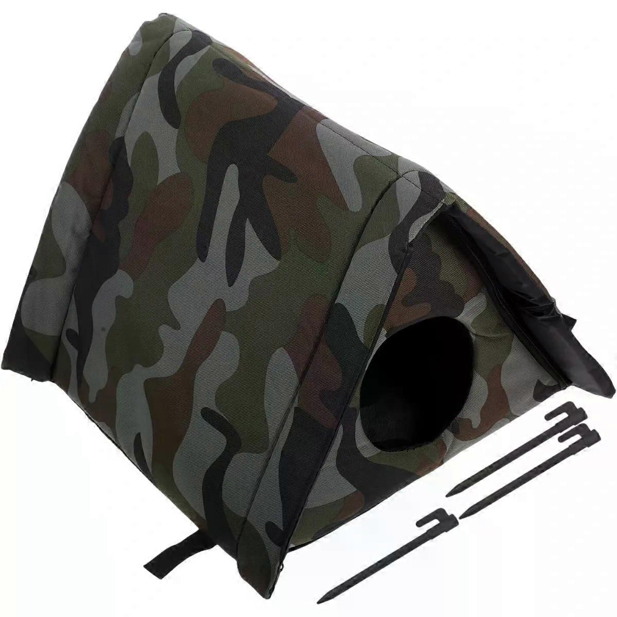 Cat House Elevated Winter Shelter Weatherproof Insulated