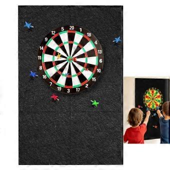 Dartbord Muurbescherming, Geluiddempende Viltplaten, 4 Stuks