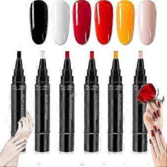 36-Color 3-in-1 UV/LED Gel Nail Polish Pens (5ml), Soak-Off One Step Varnish Marker Pen Kit for Women 2025.A1