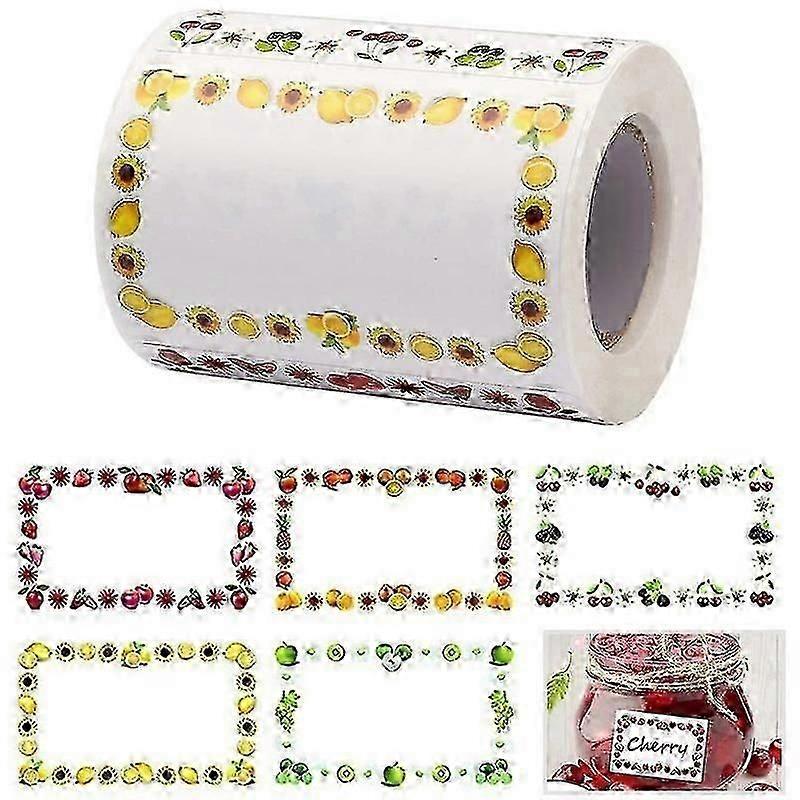 250 Self-Adhesive Fruit Labels