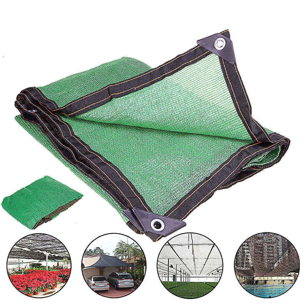 Green Shade Net Windbreak Dust And Sun Protection Soil Cover Net Garden Fence Greenhouse Net