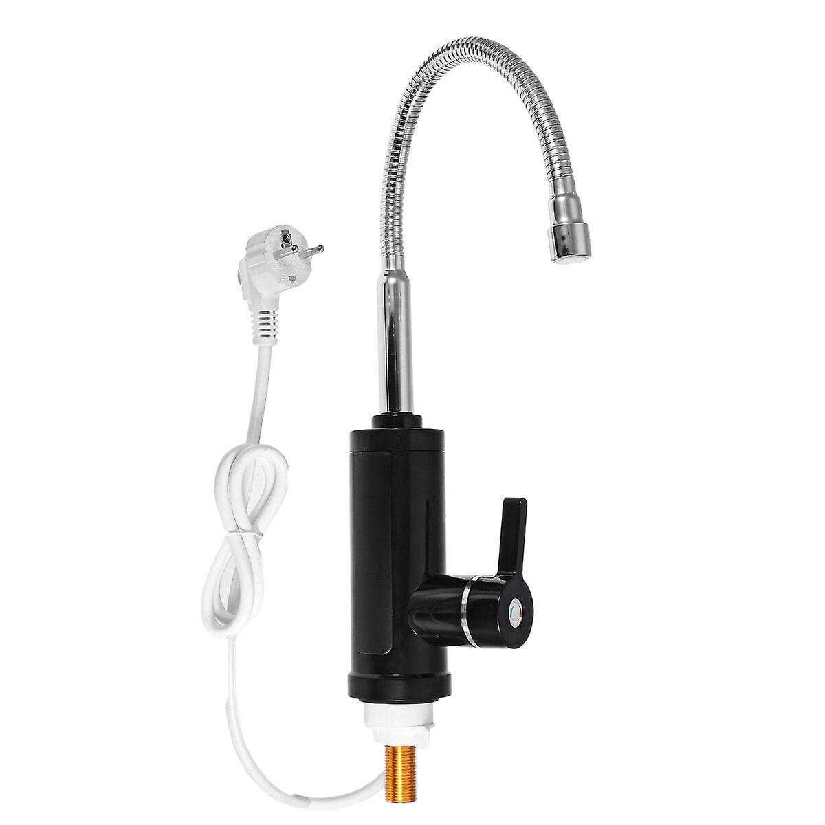 3Kw Instant Hot Water Tap Electric Faucet Heater With Temperature Display For Kitchen