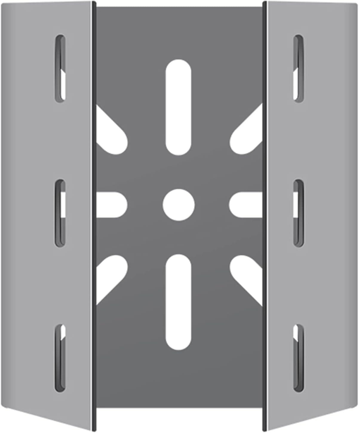 Universal Vertical Pole Mount Security Camera Bracket, 2 Buckles Stainless Steel Corner Bracket Mount, Pole Bracket Suitable for CCTV Cameras(Small Si
