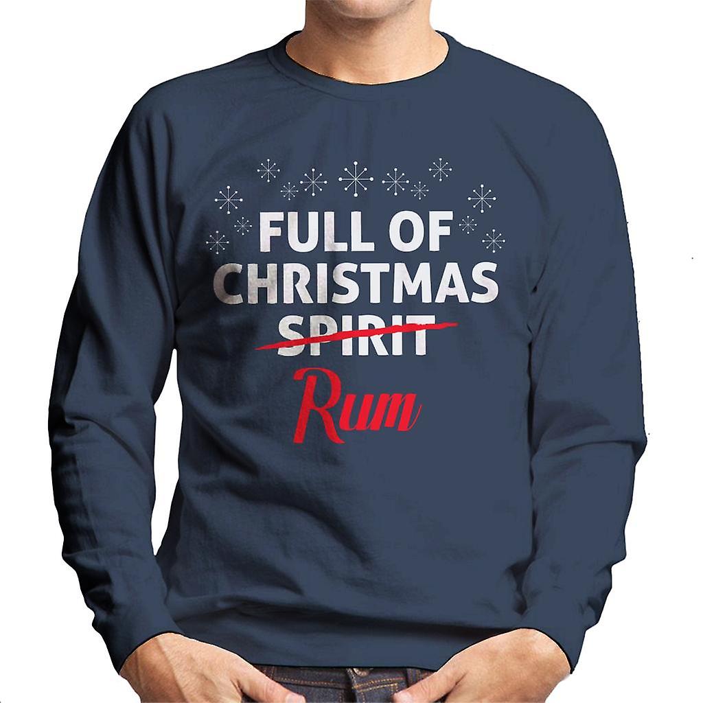 È pieno di uomini Rum Natale Sweatshirt