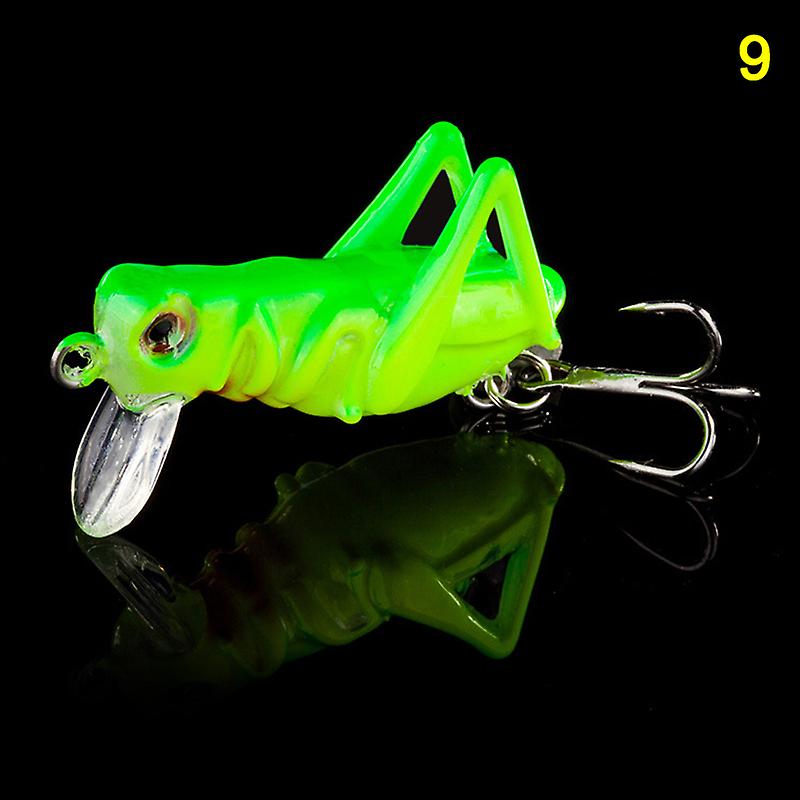 5pcs Minnow Bass Insect Fishing Lures Crank Bait Floating Tackle Hooks