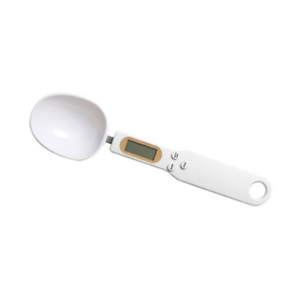 Household Electronic Measuring Spoon Scale Portable Digital Scale White