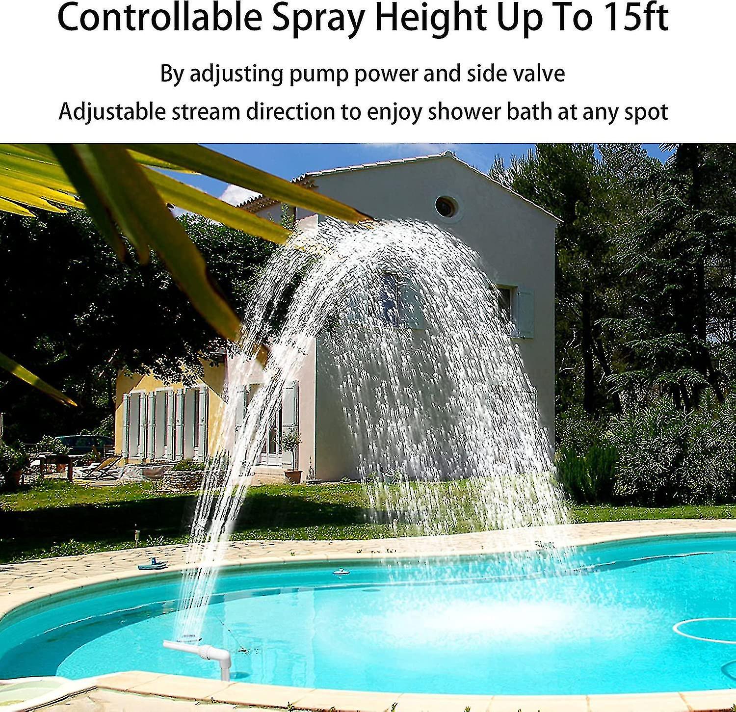 Pool Spray Fountain Waterfall Fountain Pool Pond Spa Waterfall Fountain