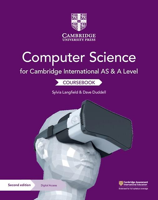 Cambridge International As And A Level Computer Science Coursebook With Digital by Dave Duddell Paperback Book