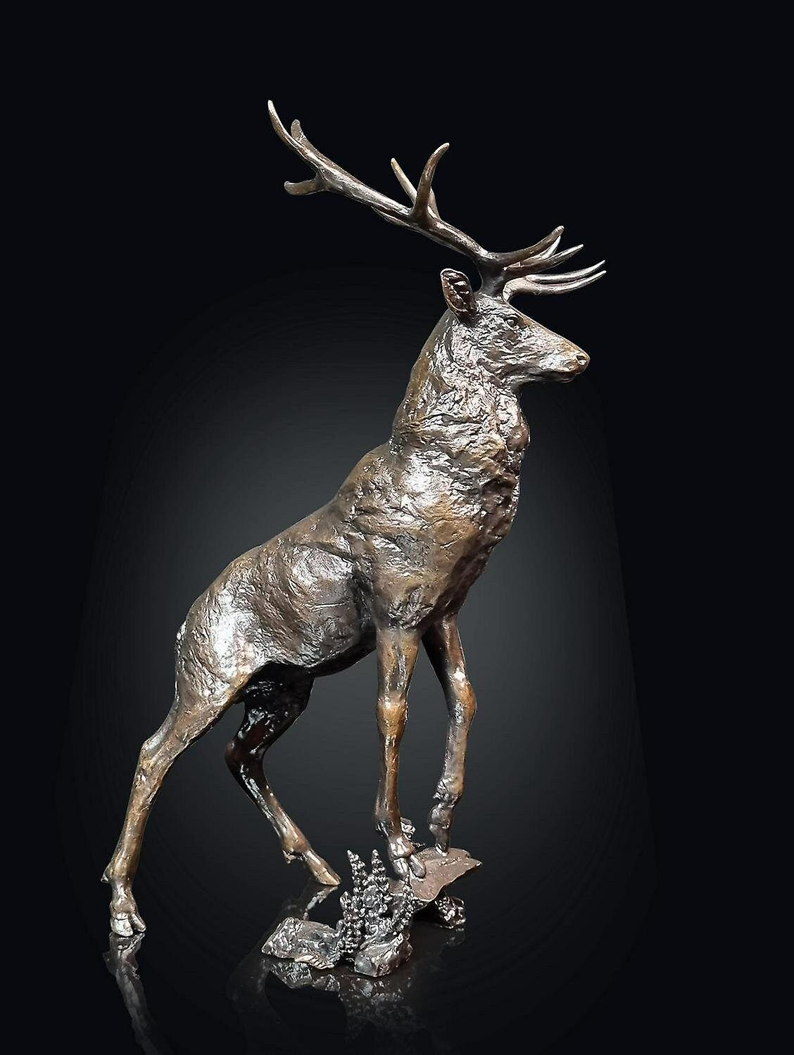 Bronze Stag Sculptures & Statues