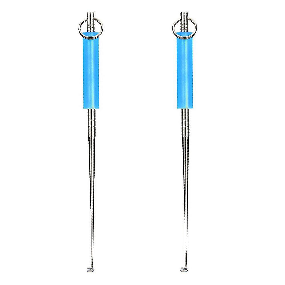 2pcs Fishing Hook Quick Removal Device, Security Extractor Fishhook Disconnect Removal Tool For Fish