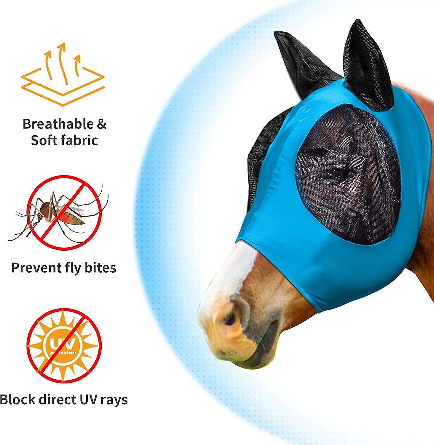 Horse Fly Mask Horse Fly Mask,blue