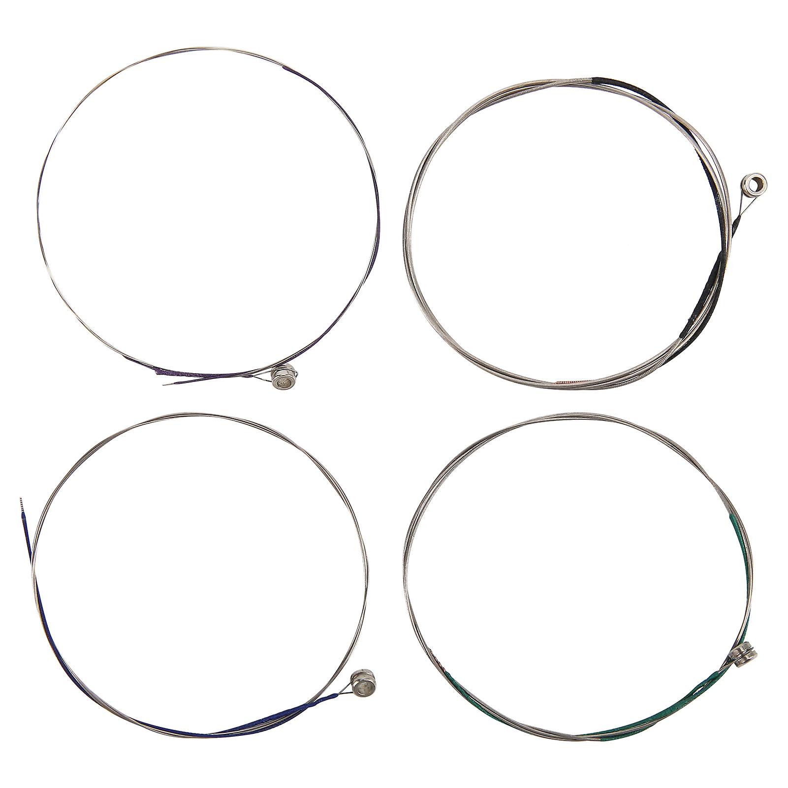 4pcs Violin Strings Set NickelChromium Wound CopperNickel Winding Hexagonal Steel Core