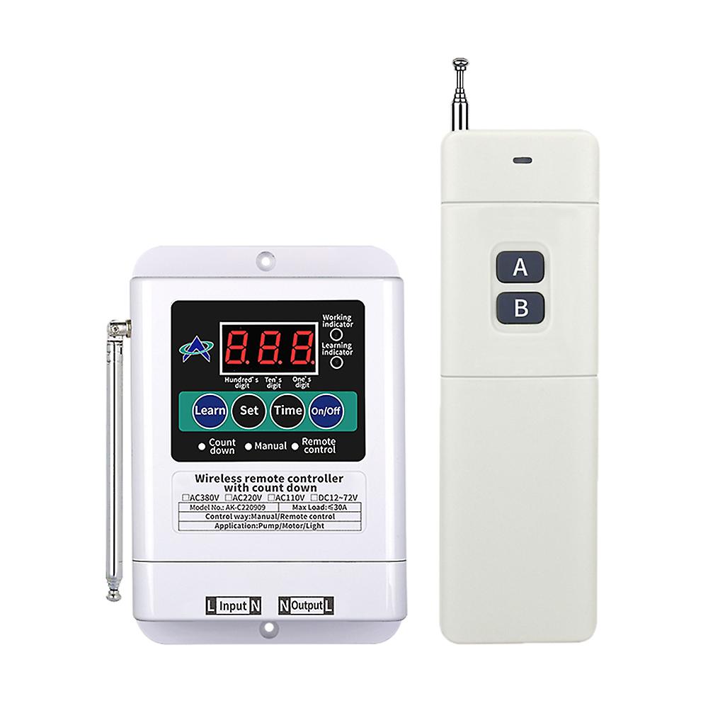 Wireless Remote Control Relay Switch For Water Pump Lights