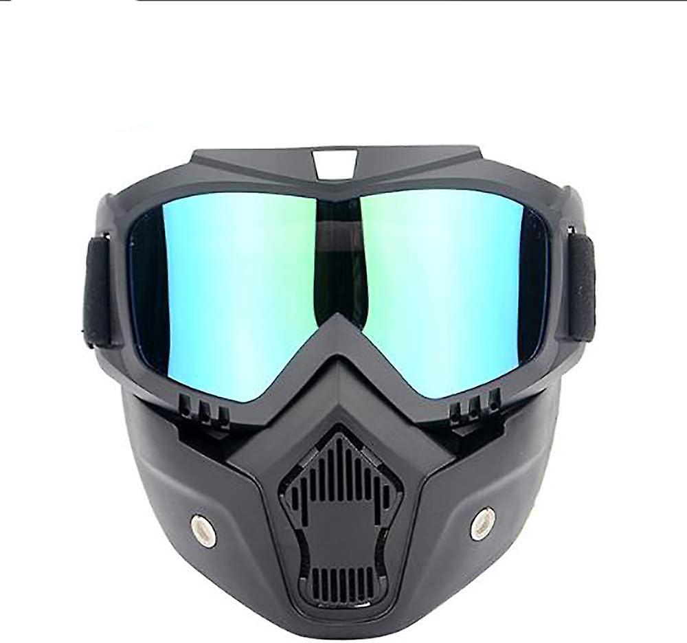 Anti-frog waterproof and windproof motorcycle riding goggles