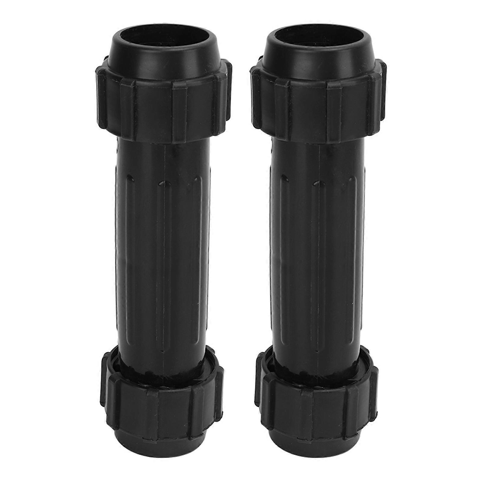 2-Piece Durable Plastic Paddle Connectors Lightweight Easy-to-Use for Kayaks Inflatable Boats Sturdy Construction Secure Fi