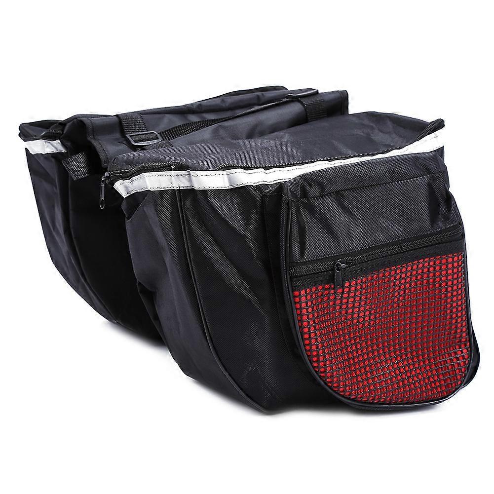 25L Rear Bike Rack Double Trunk Bag