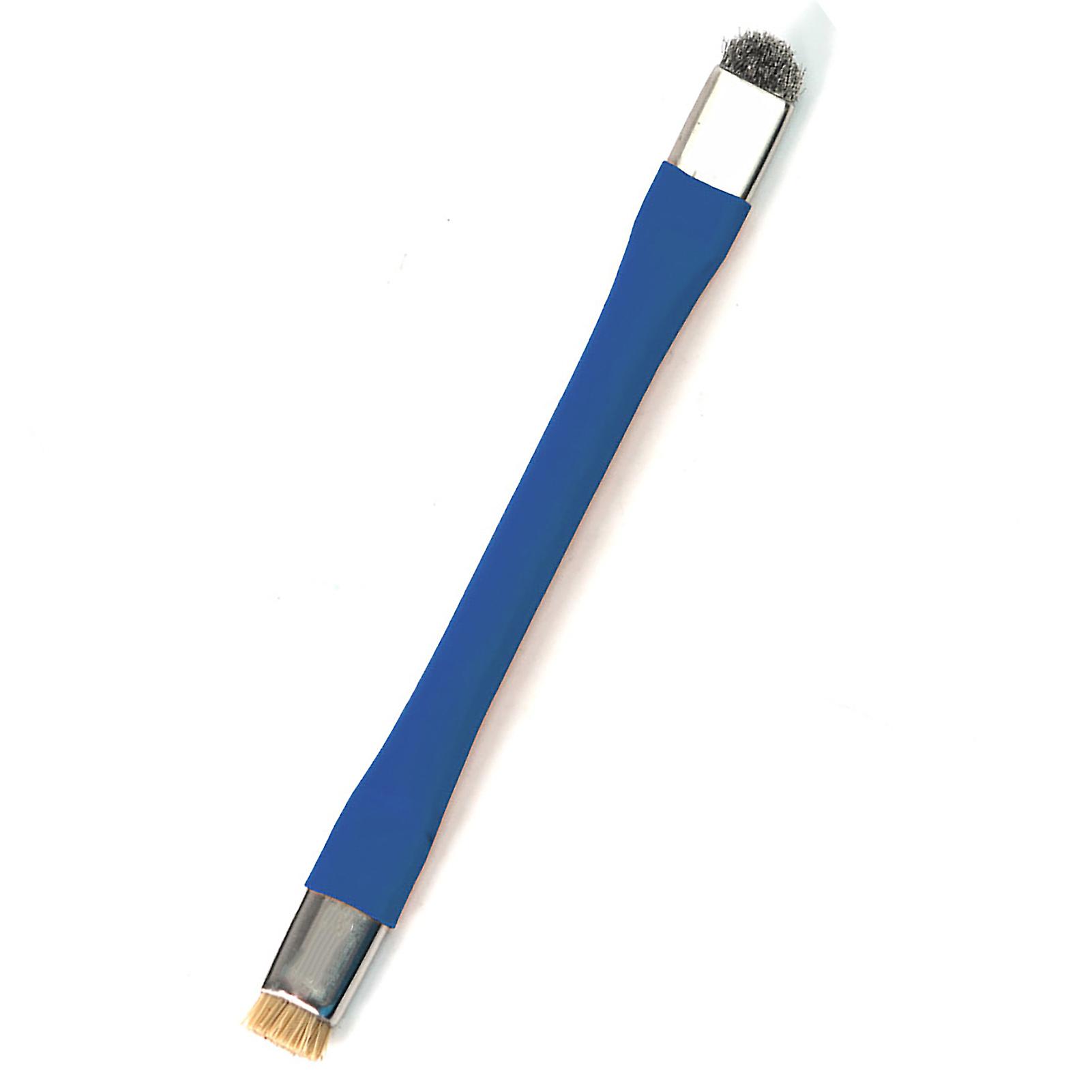 Computer Mainboard Dusting Brush with Metal Handle Anti-Static Double-Ended Cleaning Tool