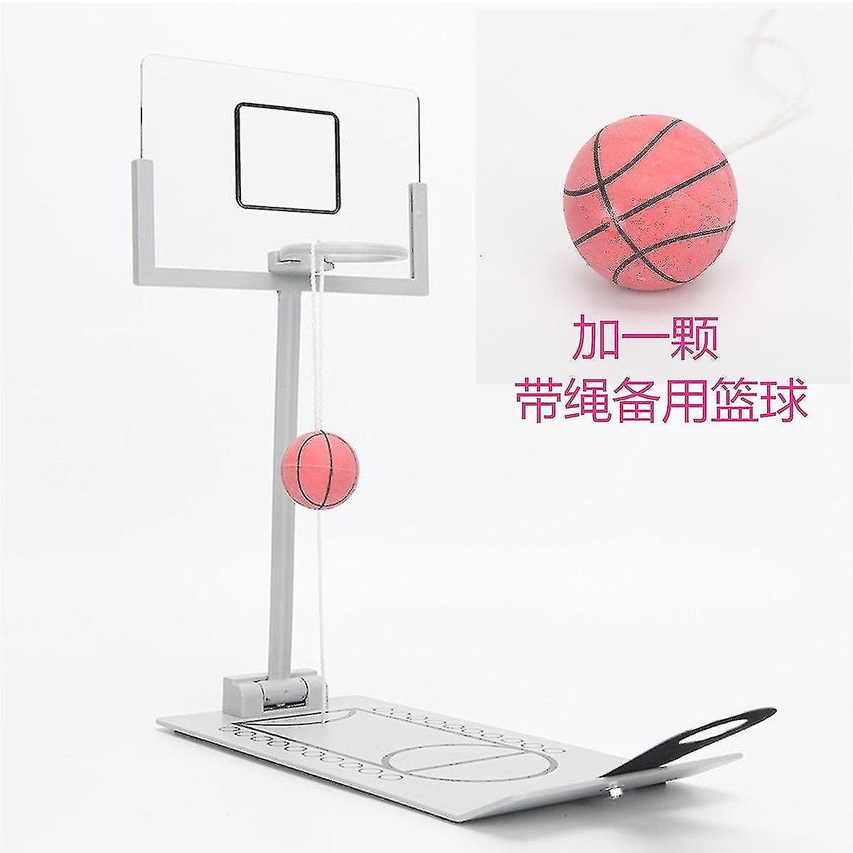 Litet skrivbord Ejection Basketmaskin Dekompression Creative Desk Basketball Rack För Pojkar Birt