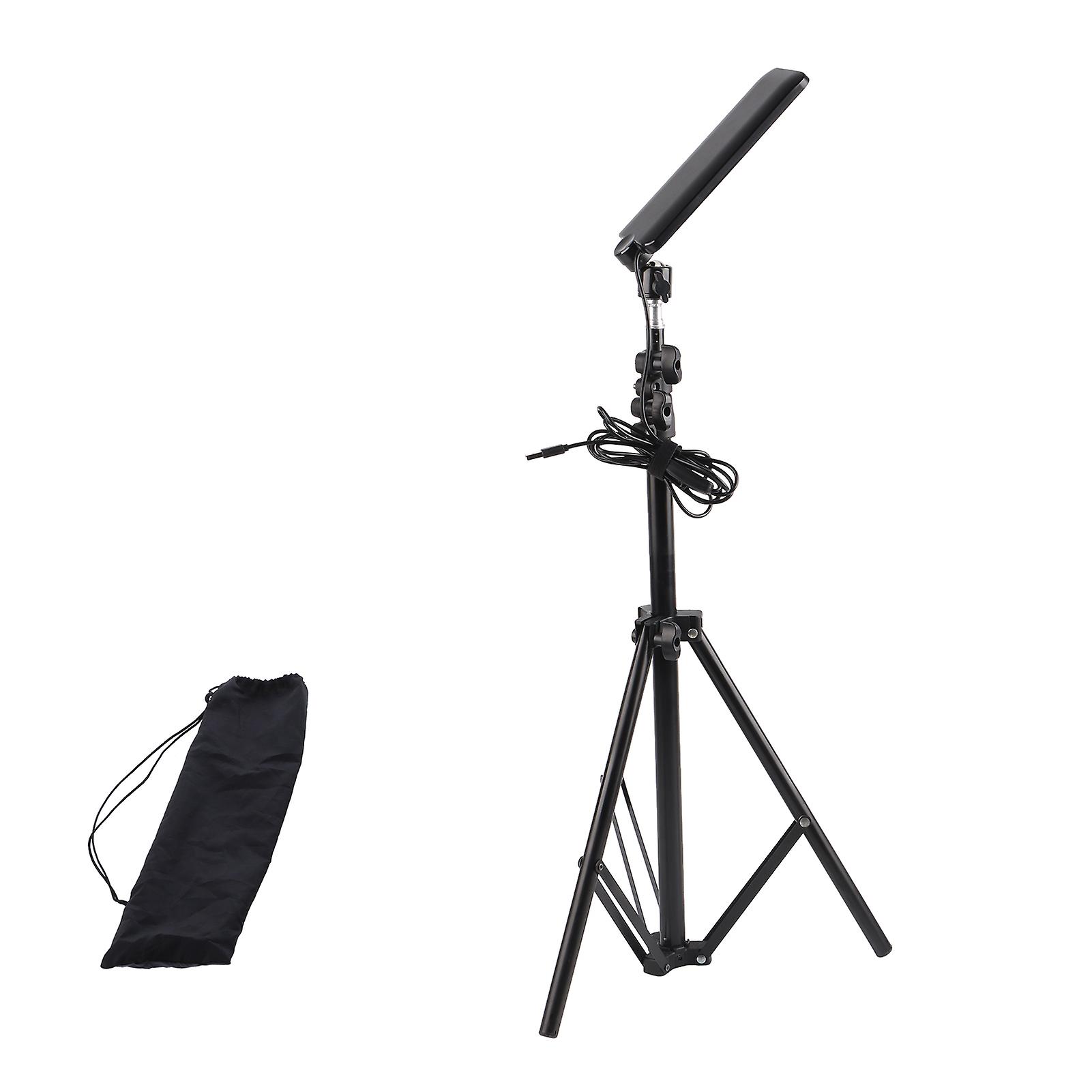 Outdoor Camping Light Selfie Camera Lamp USB Power Adjustable Telescoping Tripod LED Lamp