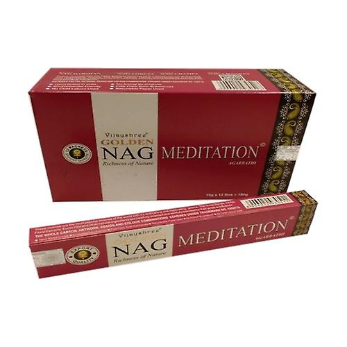 Golden Nag Meditation Incense 15 g