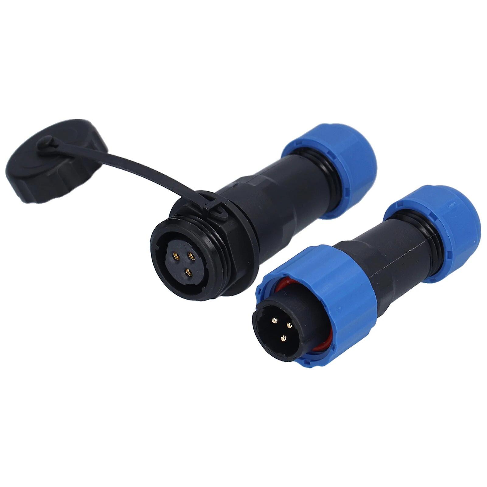 Waterproof plug socket aviation power connector stable connection for electronic equipment~7580