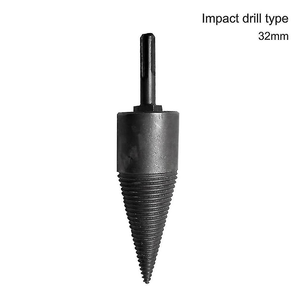 Screw Splitting Firewood Drill Bit Punch Tool Cutting Hex Shank Wood Splitter