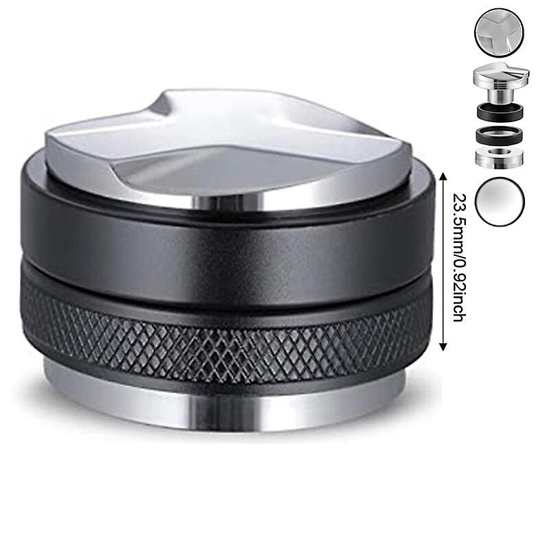 51/53/58mm Coffee Distributor & Tamper, Dual Head Coffee Leveler Fits, Adjustable Depth-Espresso 3An