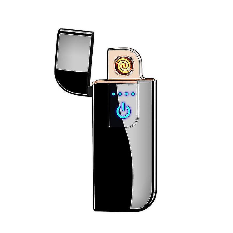 Electronic Sensor Lighter Usb Rechargeable Windproof Lighter For Cigarettes Candles Kitchen