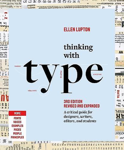 Thinking With Type by Ellen Lupton Paperback Book