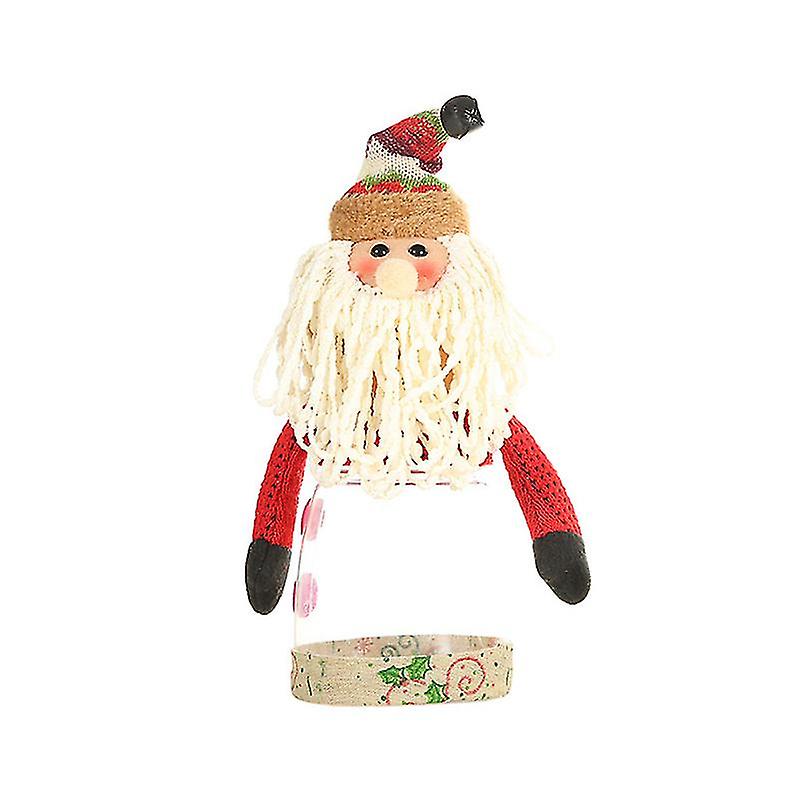 Linen And Pvc Storage Jar For Candy Storage