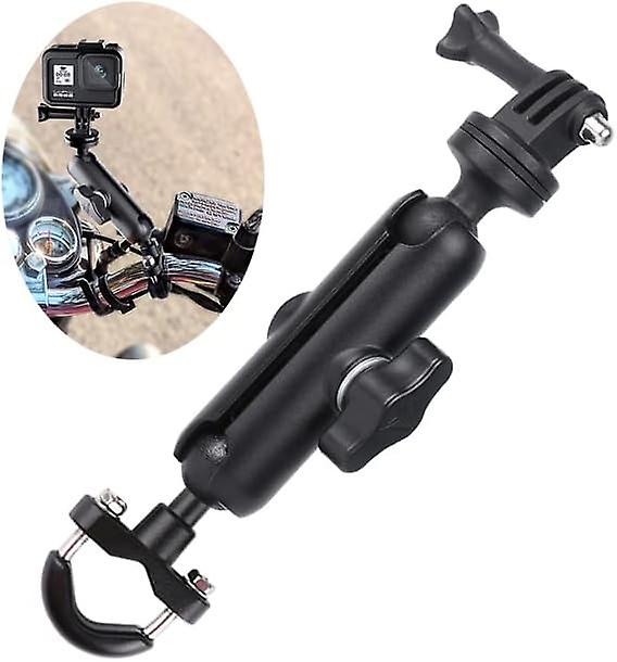 360° Rotating Sports Camera Bracket,Motorcycle Mount for Go Pro Hero10/9/8/max/7/6/5/4 Action Camer