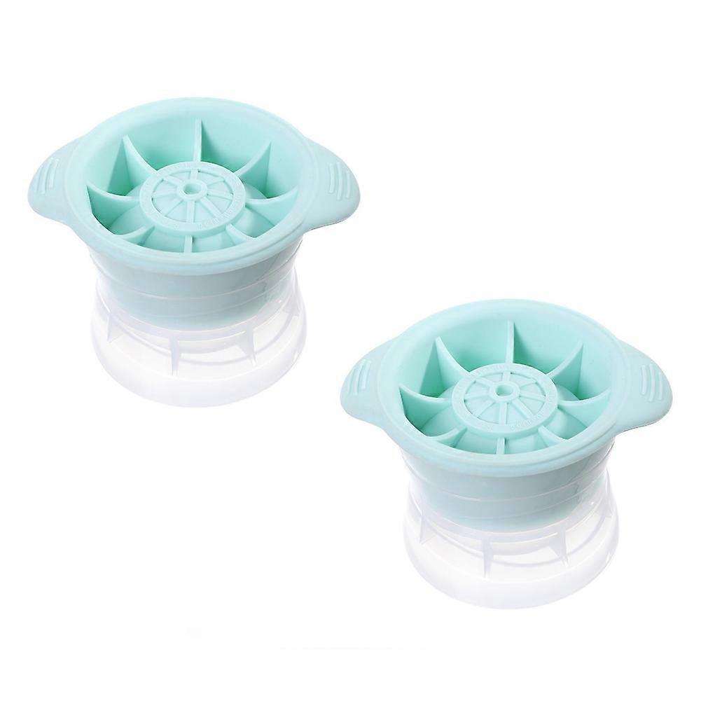 2pcs Super Ice Sphere Mold Big Spherical Ice Cubes ice Cube Mold