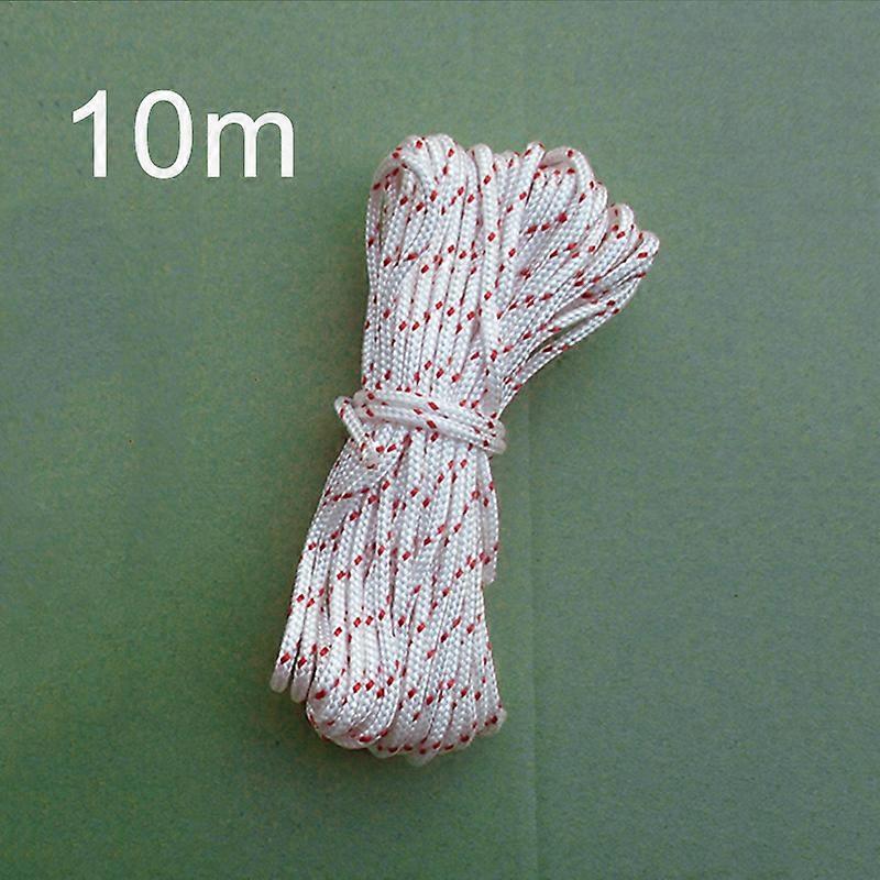 10m Pull Starter Cord Rope For Strimmer Chainsaw Lawnmower Engine Starter Rope Pull Cord Nylon Engine Starting Rope